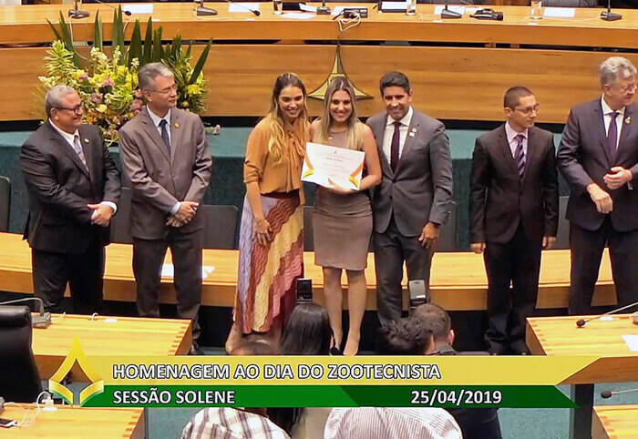 Moção de Louvor Câmara Legislativa DF - Professora MSc.Fabíola Alves Lino