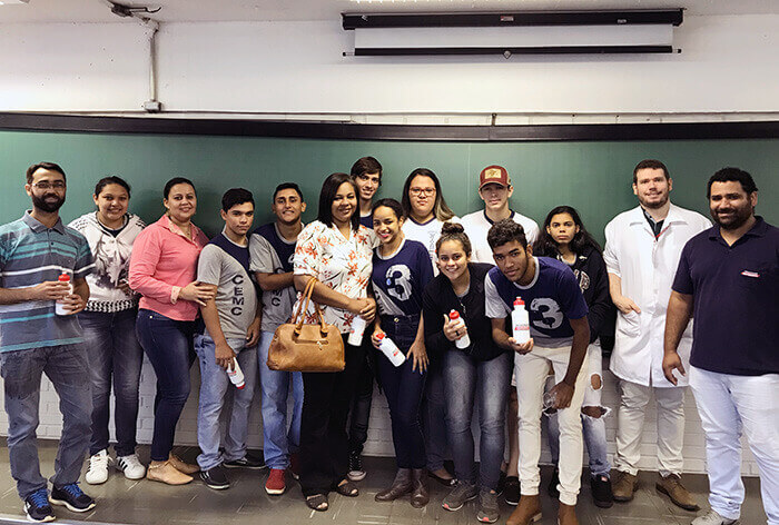 Dia no campus - Colégio E. Martiniano de  Carvalho Nerópolis/GO