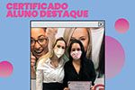 Certificado para alunos que se destacaram no 1° semestre de 2021