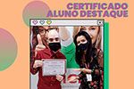 Certificado para alunos que se destacaram no 1° semestre de 2021