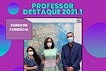 Certificado para professores que se destacaram no 1° semestre de 2021