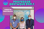 Certificado para professores que se destacaram no 1° semestre de 2021