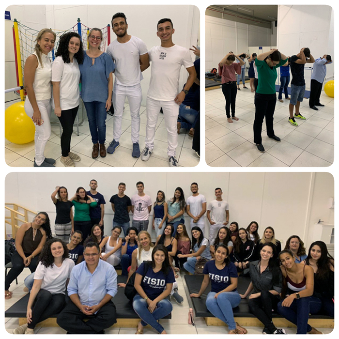 Aula Prática Fisioterapia - Cinesioterapia Laboral