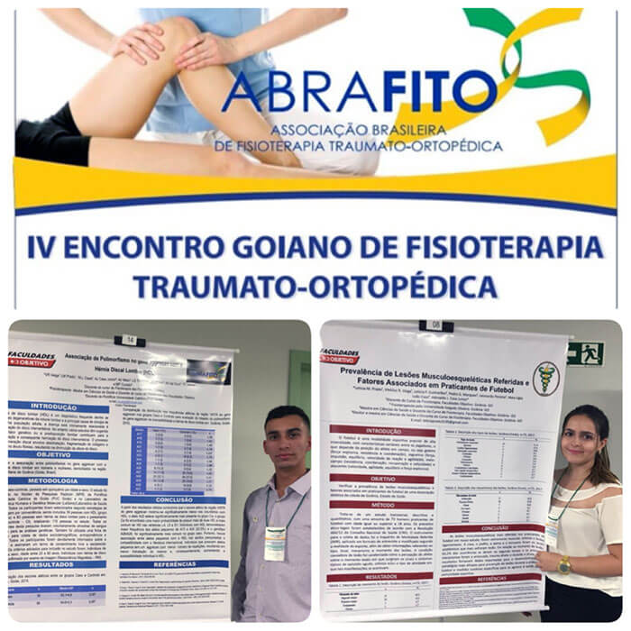 Apresentação de trabalhos científicos - IV Encontro Goiano de Fisioterapia Traumato-ortopédica
