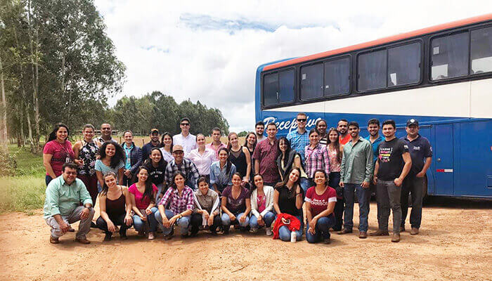Visita técnica Medicina Veterinária - Granja Suínos Ipameri/GO