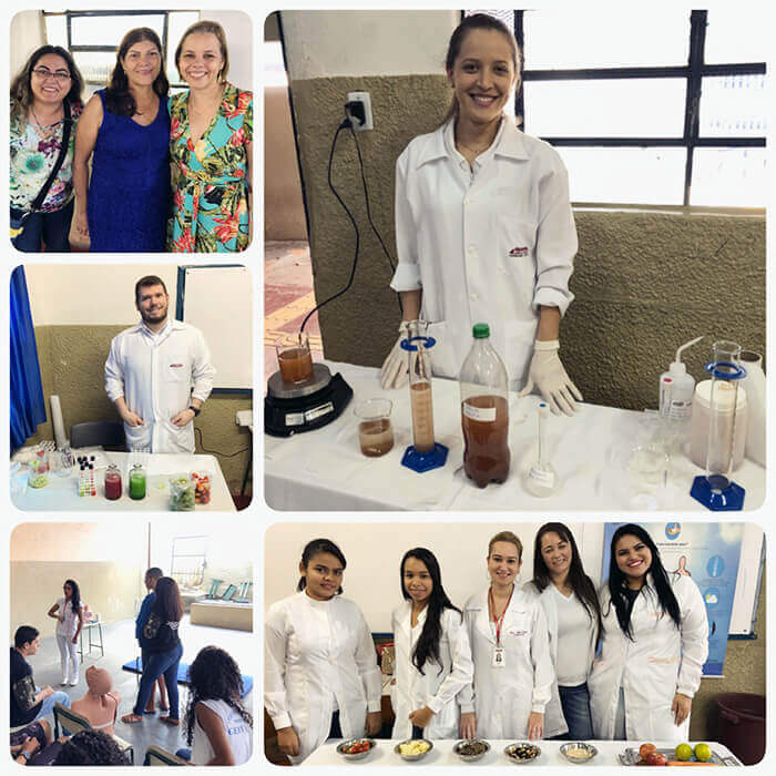 Participação IUESO - Feira de Ciências Colégio  Gervásio
