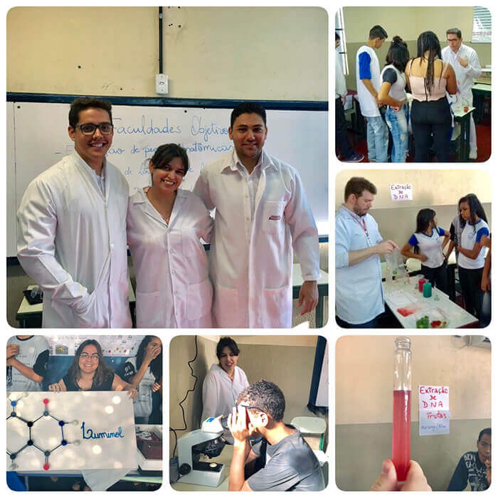 Participação IUESO - Feira de Ciências Colégio  Professor Gervásio Santana Dourado