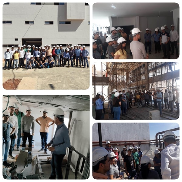 Visita técnica - Curso de Engenharia Civil