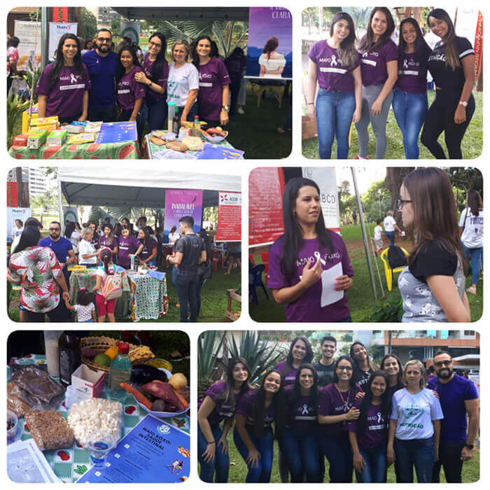 Maio Roxo Parque Flamboyant - Curso de Nutrição