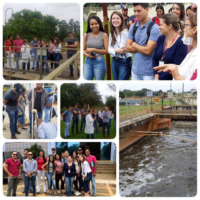 Visita técnica Engenharia - ETE Saneago/GO