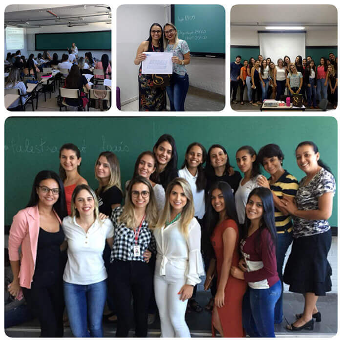 Nutrição - Palestras com as nutricionistas  Lais Bittencourt e Renata Batista Portes