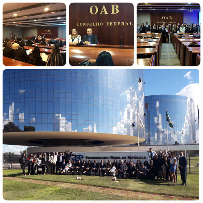 Visita técnica PGR e OAB Federal - Curso de  Direito