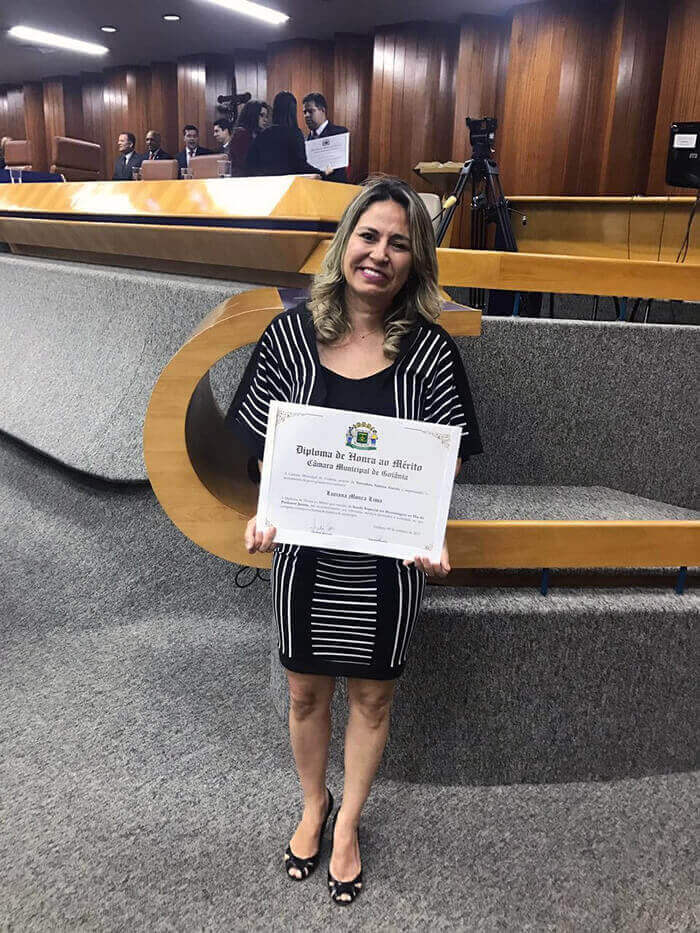 Homenagem Câmara Municipal - Coordenação de  Direito