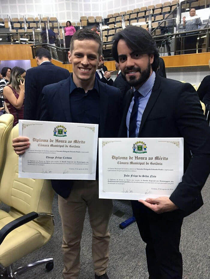  Diploma Honra ao M�rito - Docentes do curso de Direito IUESO