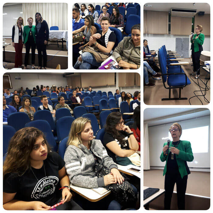 Palestra Bioética e Bem-Estar dos Animais de  Biotério - Professora Dra. Ekaterina Akimovna Botovchenco