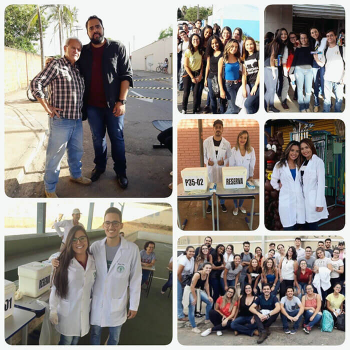 Medicina Veterinária - Campanha de vacinação Aparecida de Goiânia/GO