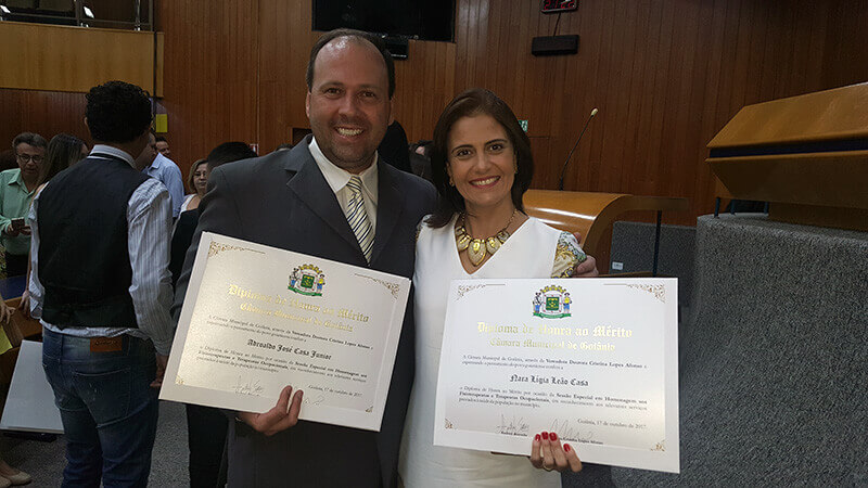 Homenagem Câmara Municipal - Professores  Fisioterapia IUESO