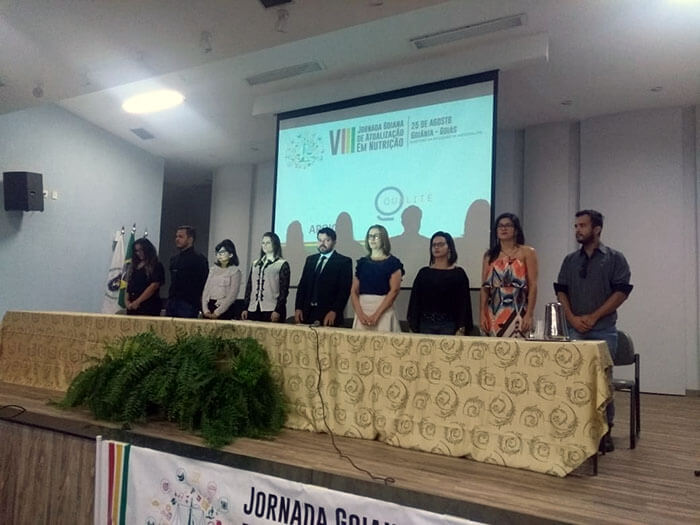 Participa�ao IUESO - VIII Jornada de Atualiza�ao em Nutri�ao SINEG/CRN1
