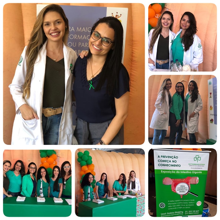Participação Nutrição IUESO - Exposição do Intestino Gigante